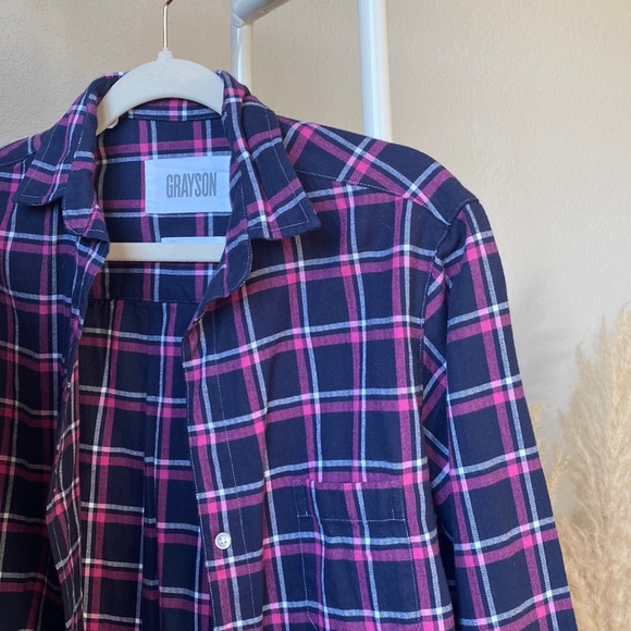 grayson fall plaid button up - Picture 2 of 6